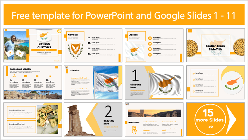 Téléchargez gratuitement les modèles des douanes chypriotes pour les thèmes PowerPoint et Google Slides..