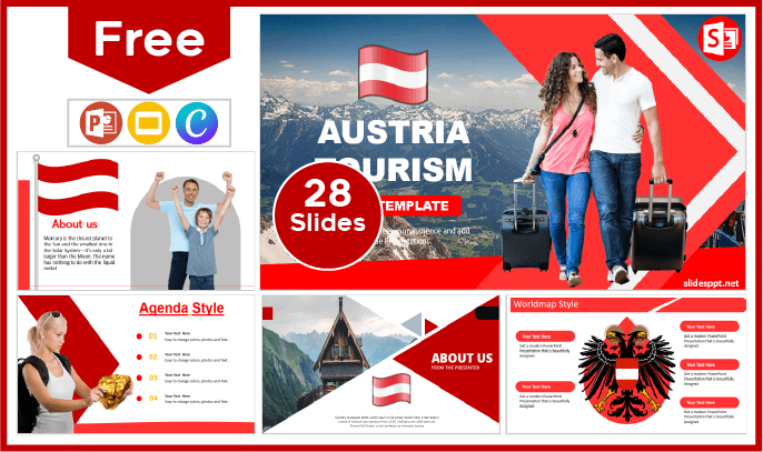 Free Austria Tourism Template for PowerPoint and Google Slides