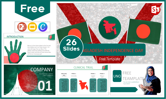 Free Bangladesh Independence Day Template for PowerPoint and Google Slides