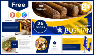 Free Bosnian Gastronomy Template for PowerPoint and Google Slides