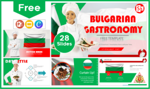 Free Bulgarian Gastronomy Template for PowerPoint and Google Slides