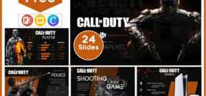 Free Call Of Duty Template for PowerPoint and Google Slides