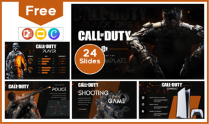 Free Call Of Duty Template for PowerPoint and Google Slides