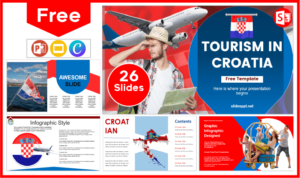 Free Croatia Tourism Template for PowerPoint and Google Slides