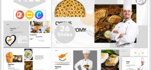 Free Cyprus Gastronomy Template for PowerPoint and Google Slides