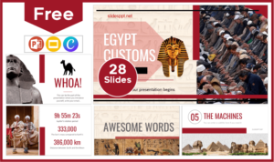 Free Egyptian Customs Template for PowerPoint and Google Slides