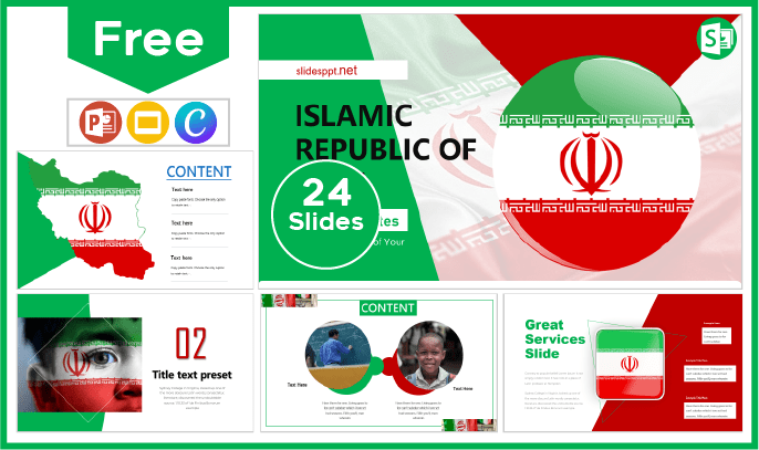 Free Islamic Republic of Iran Template for PowerPoint and Google Slides