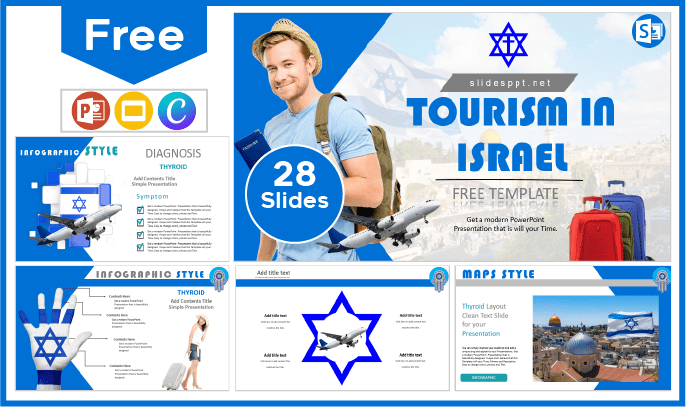 Free Israel Tourism Template for PowerPoint and Google Slides