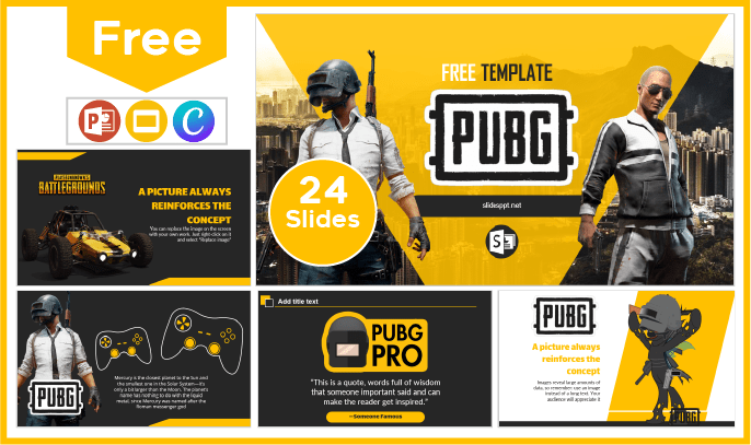 Free PUBG Template for PowerPoint and Google Slides