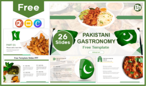 Free Pakistani Gastronomy Template for PowerPoint and Google Slides