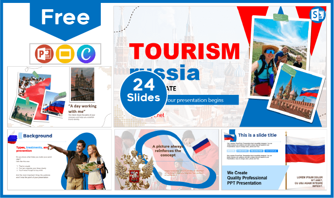 Free Russia Tourism Template for PowerPoint and Google Slides