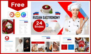 Russian Gastronomy Template - PowerPoint Templates and Google Slides