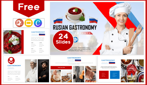 Russian Gastronomy Template