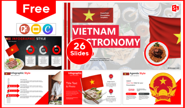 Vietnam-Gastronomie-Vorlage