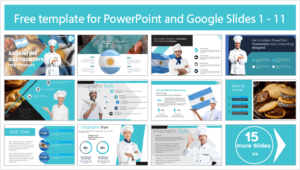 Argentina Gastronomy Template - PowerPoint Templates and Google Slides