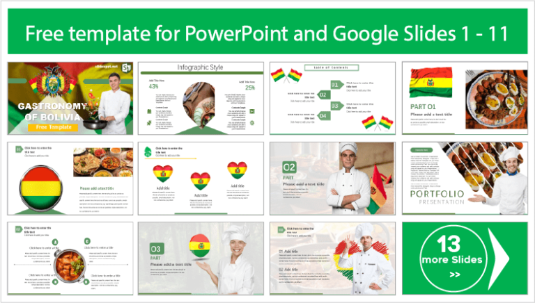 Bolivia Gastronomy Template - PowerPoint Templates and Google Slides