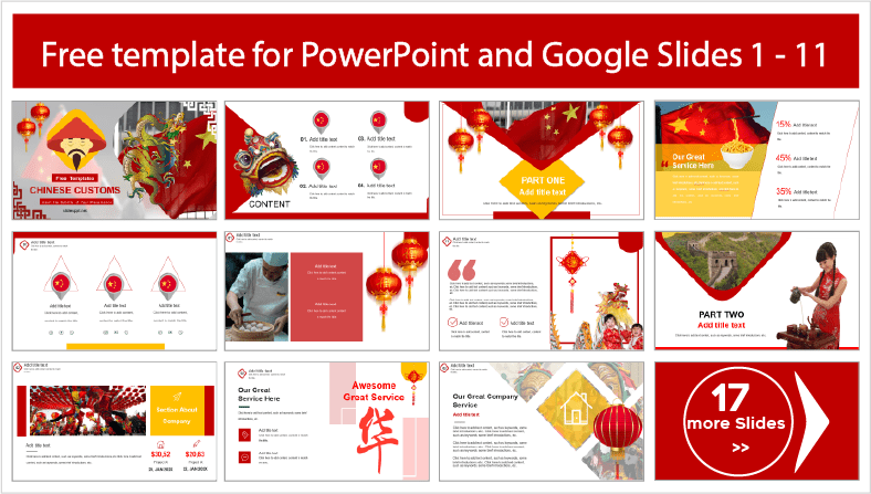 China Customs Template to download for free in PowerPoint and Google Slides themes.