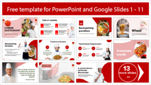 China Gastronomy Template - PowerPoint Templates and Google Slides