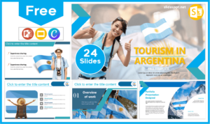 Free Argentina Tourism Template for PowerPoint and Google Slides.