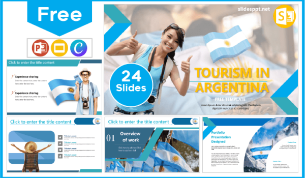 Plantilla de Turismo en Argentina