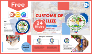 Free Belize Customs Template for PowerPoint and Google Slides.