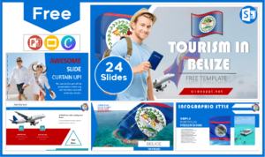 Free Belize Tourism Template for PowerPoint and Google Slides.