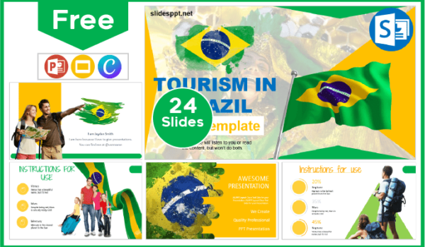 Plantilla de Turismo en Brasil
