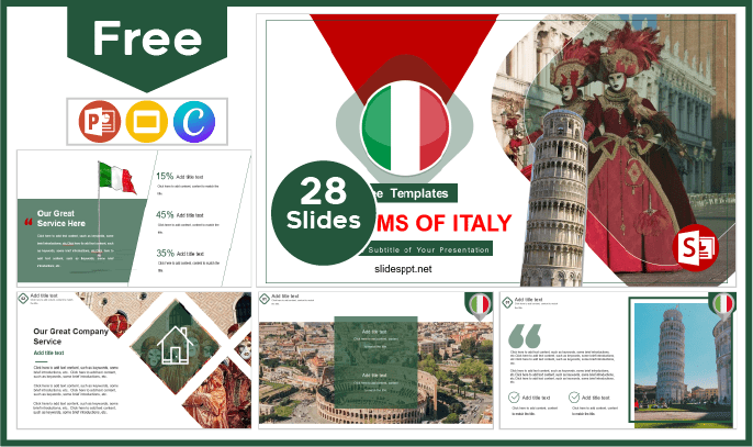 Free Italian Customs Template for PowerPoint and Google Slides