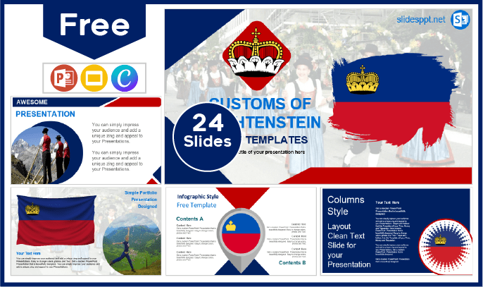 Free Liechtenstein Customs Template for PowerPoint and Google Slides