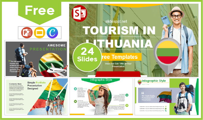 Free Lithuania Tourism Template for PowerPoint and Google Slides
