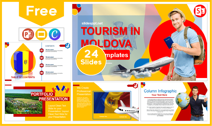 Free Moldova Tourism Template for PowerPoint and Google Slides.