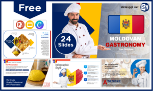 Moldova Gastronomy Template - PowerPoint Templates and Google Slides