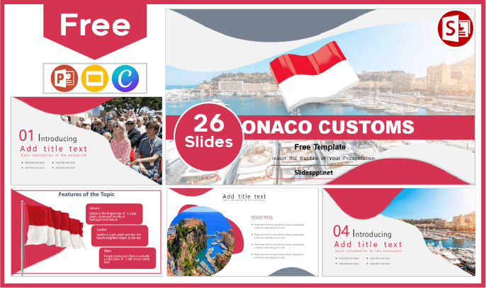 Free Monaco Customs Template for PowerPoint and Google Slides.