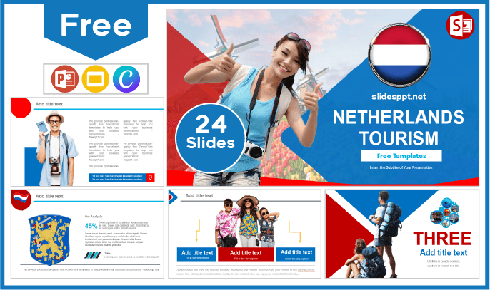 Free Netherlands Tourism Template for PowerPoint and Google Slides.
