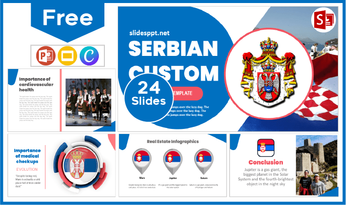 Free Serbian Customs Template for PowerPoint and Google Slides.
