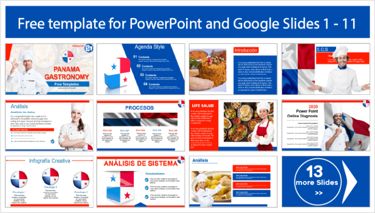 Panama Gastronomy Template - PowerPoint Templates and Google Slides