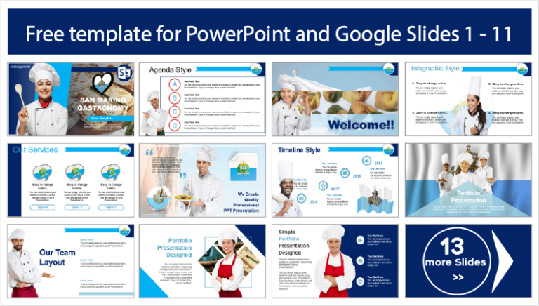 San Marino Gastronomy Template - PowerPoint Templates and Google Slides