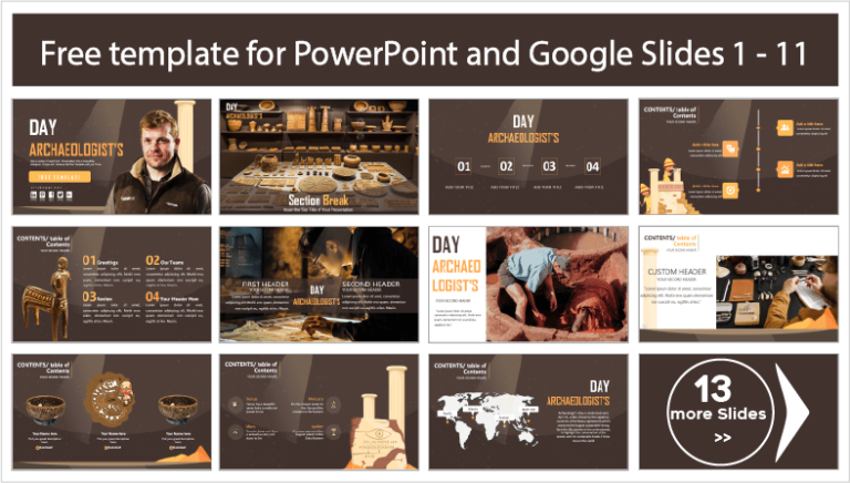 Archaeologist's Day Template - PowerPoint Templates and Google Slides