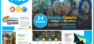 Free Bahamian Customs Template for PowerPoint and Google Slides.