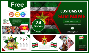 Free Suriname Customs Template for PowerPoint and Google Slides.