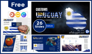 Free Uruguay Customs Template for PowerPoint and Google Slides.