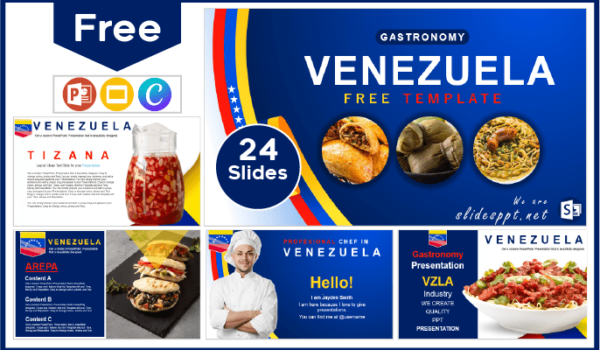 Plantilla de Gastronomía de Venezuela