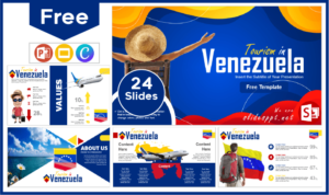 Free Venezuela Tourism Template for PowerPoint and Google Slides.