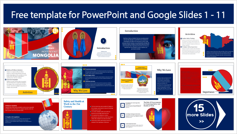 Mongolian Independence Template to download for free in PowerPoint and Google Slides themes.