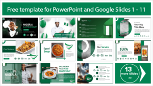 Nigerian Gastronomy Template - PowerPoint Templates and Google Slides
