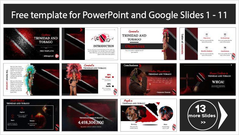 Trinidad and Tobago Customs Template to download for free in PowerPoint and Google Slides themes.