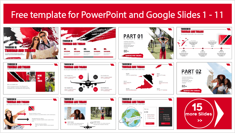 Trinidad and Tobago Tourism Template to download for free in PowerPoint and Google Slides themes.