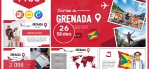 Free Granada Tourism Template for PowerPoint and Google Slides.