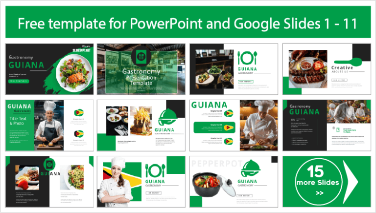 Guyana Gastronomy Template - PowerPoint Templates and Google Slides