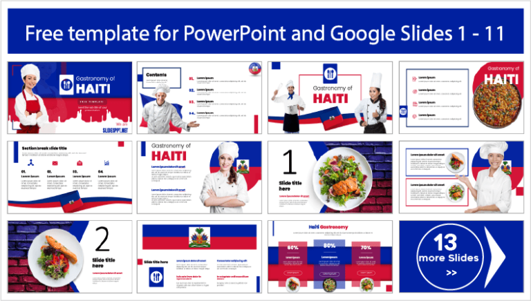 Haiti Gastronomy Template - PowerPoint Templates and Google Slides